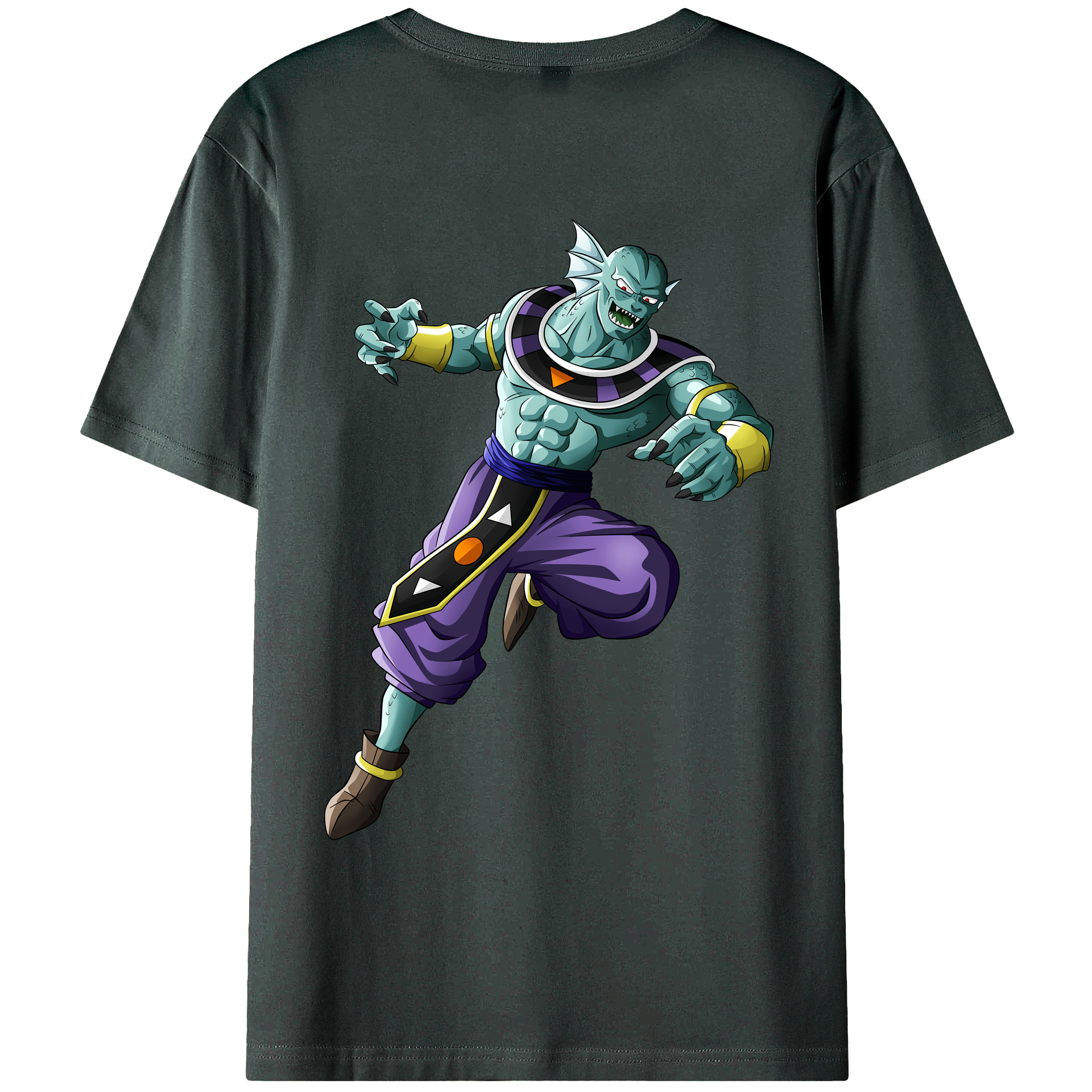 （画像用） ドラゴンボール DRAGON BALL 綿100％ メンズ半袖Tシャツ（バックプリント） 通気性